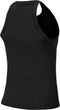 Nike Nkct Dry Tanktop - Tennis - Dames - Black/White - Maat L