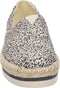 TOMS Alpargate Platform Rope - Dames espadrille - Vegan canvas - Wit zwart - Maat 40