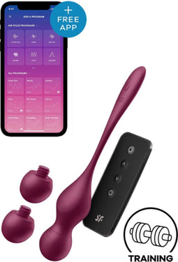 SATISFYER LOVE BIRDS VARY WINE RED