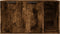 vidaXL - Kattenbakkast - 80x50x45 - cm - bewerkt - hout - gerookt - eikenkleurig
