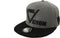 Capiche® Snapback Pet Heren – Black Widow – Grijs & Zwart – Verstelbaar met Druksluiting – Sportcap – Baseball Cap – Mannen Cap – Spinnen Pet