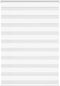 vidaXL - Zebra - rolgordijn - 100x150 - cm - stofbreedte - 95,9 - cm - polyester - wit