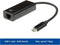 Ewent EW9828 - USB-C Gigabit Ethernet adapter - 1x RJ45 poort - Zwart