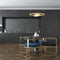 Steinhauer Ringlux 3514GO - Hanglamp - Hoogte instelbaar dimfunctie - Goud 60cm