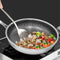 Honingraat Heavy Duty anti-aanbak Koekenpan - Steelpan - wok - met deksel 30 cm - Gas - Elektrisch - Inductie - Oven