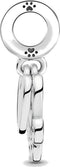 Pandora 799360C00 - Dangle Charm - Hearts & Paw Print - Zilver