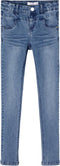 NAME IT NKFPOLLY DNMTRILLAS PANT - Meisjes Jeans - Skinny fit - Blauw - Maat 152