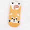 Paw Up Smiling Socks® - Leuke sokken - Verjaardagscadeau - Schattige sokken - 5 Paar - Maat 35-43 - Enkelsokken - Katoen - Cadeau voor haar