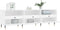 vidaXL - Tv-meubel - 150x30x44,5 - cm - bewerkt - hout - wit