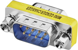 Renkforce SP-8821968 - Serieel naar VGA Kabel - Geel Zilver