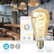 SmartLife LED Filamentlamp | Wi-Fi | E27 | 360 lm | 4.9 W | Warm to Cool White | Glas | Android / IO