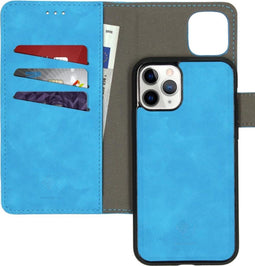 iMoshion Hoesje Geschikt voor iPhone 11 Pro Hoesje Met Pasjeshouder - iMoshion Uitneembare 2-in-1 Luxe Bookcase - Blauw