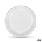 Bordenset Algon Plastic 20,5 cm 20,5 x 2 cm 12 Onderdelen (24 Stuks)