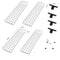 SoBuy FRG34-P02 - Opbergmanden - Set van 2 - Zwart Staal (2 stuks)