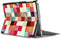 Tablet Hoes Geschikt voor Microsoft Surface Pro 4 / Pro 6 / Pro 7 - Design Trifold Bookcase - Meerkleurig /Various Colors
