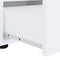 vidaXL - Tv-meubel - VISNES - 100x40x38 - cm - bewerkt - hout - wit