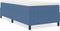 vidaXL - Boxspringbed - Blauw - Enkel - Corduroy - Stof