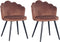 PoleWolf - Crown stoel - Koper - Actie - Set van 2