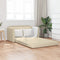 vidaXL - Ligbed - Sofa - 2-in-1 - Crème - 124x71x78 - cm - Stof