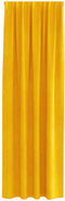 vidaXL - Blackout - Gordijnen - met - Top - Tape - 2 - stuks - Mosterdgeel - Velours