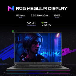 ASUS ROG Strix G16 G614JIR-N4050W-BE - Gaming Laptop - Intel Core i9 - NVIDIA GeForce RTX 4070 - 16 inch - 240Hz - azerty