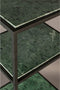 Dutchbone Mil - Wijnkast - 12 flessen - Marmer/Metaal - Multi colour