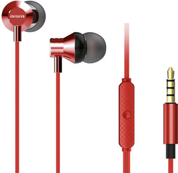 Aiwa ESTM-50 - In-ear Oordopjes - Microfoon - Rood