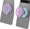 PopSockets PopGrip - Verwisselbare Telefoonbutton en Standaard - Lavendel Glitter (Doorzichtig)