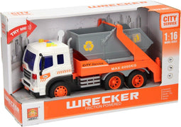 Truck met Afzetbak met Licht en Geluid