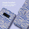 iMoshion Hoesje Geschikt voor Samsung Galaxy S10e Hoesje Met Pasjeshouder - iMoshion Design Bookcase smartphone - Meerkleurig / White Blue Stripes