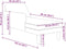 vidaXL - Chaise - longue - met - kussen - en - rechterarmleuning - fluweel - roze