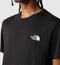 The North Face S/s Simple Dome Tee - Outdoorshirt Heren - Katoen - TNF Black