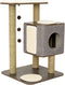 Jack and Vanilla Kattenmeubel Molly 56x56x80 cm grijs