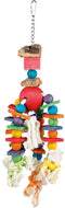 Trixie speelgoed aan ketting touw & kralen hout / kurk 35 cm