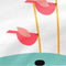 Gewatteerd beddengoed met ritssluiting HappyFriday Moshi Moshi Whale Multicolour 105 x 200 cm