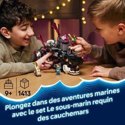 LEGO DREAMZzzTM Nachtmerrie Haaienonderzeer - Bouwset 2-in-1 - Inclusief minifiguren (71500)