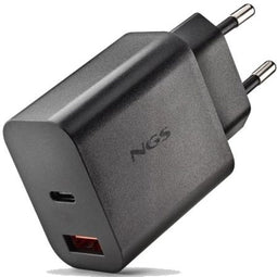 Laptop oplader NGS ERA30WBLACK 30 W Zwart