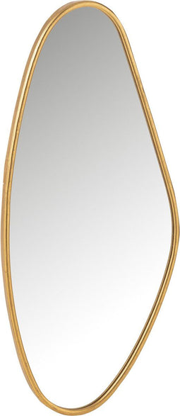 J-Line spiegel Abstract - glas - goud - small - 33 x 73 cm