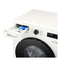 LG W4X1095NWB - Wasdroogmachine - 5 kg wassen en drogen - 9 kg wascapaciteit