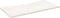 Bureaublad 100x60x2,5 cm massief grenenhout wit
