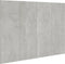vidaXL - Hoofdbord - 120x1,5x80 - cm - bewerkt - hout - betongrijs