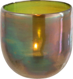 J-Line kaarshouder Thibault Afgerond - glas - groen