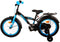 Volare Thombike Kinderfiets - Jongens - 16 inch - Afneembare zijwieltjes - Zwart Blauw