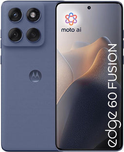Motorola Edge 60 Fusion - Smartphone - 12GB RAM 256GB opslag - Donkerblauw