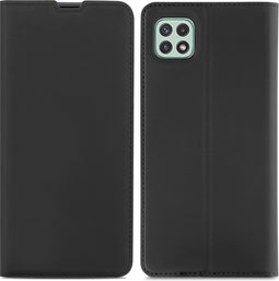 iMoshion Hoesje Geschikt voor Samsung Galaxy A22 (5G) Hoesje Met Pasjeshouder - iMoshion Slim Folio Bookcase - Zwart