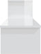 vidaXL - Tv-meubel - 180x30x43 - cm - bewerkt - hout - hoogglans - wit
