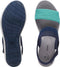 Clarks Step Cali Muir - Plateau sandalen - Elastisch bovenwerk - Navy Combi