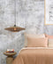 GOOD&MOJO Hanglamp Bali - Bamboe/Zwart - Ø44cm - Scandinavisch,Bohemian - Hanglampen Eetkamer, Slaapkamer, Woonkamer