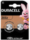 Duracell DL2032B2 - Knoopcelbatterij - 3V - Grijs