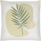 MICROSORUM - Sierkussen set van 2 - Groen - 45 x 45 cm - Polyester